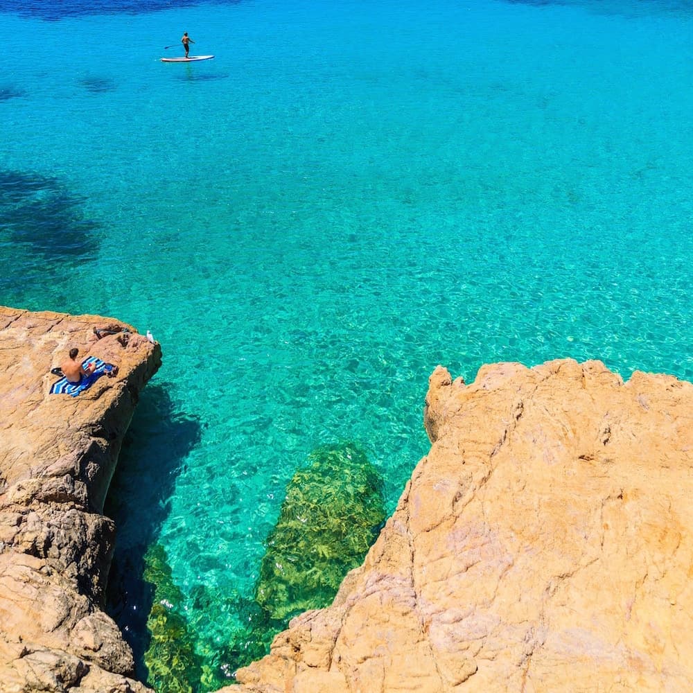 A beach at Scotland Island